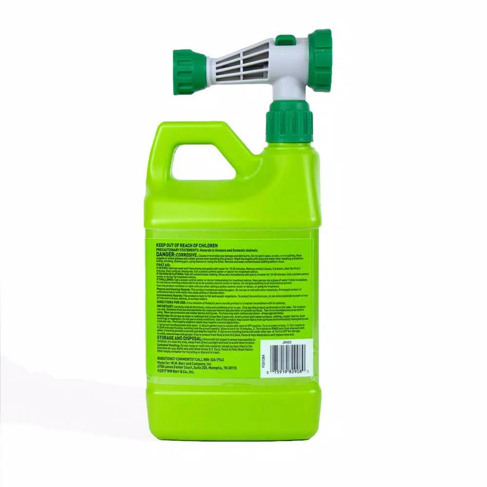Mold Armor E-Z Deck, Fence and Patio Wash Mold and Mildew Remover, 64 oz.