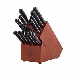 Henckels International Solution 15-Piece Knife Block Set with Hardwood Block thumbnail 2