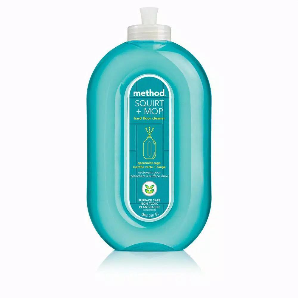 Method Spearmint Sage All Floor Cleaner - 25 oz. Non-Toxic Spray and Mop Formula