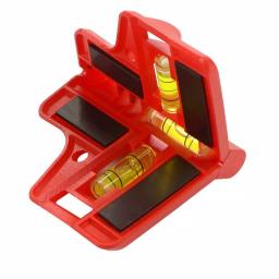 Kapro 3 in. Plastic Post Level with Magnetic Mounting and 3 Vials thumbnail 2