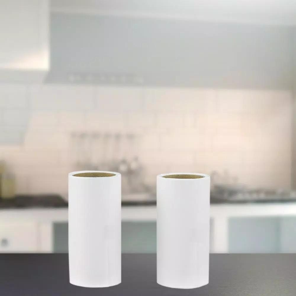 Home Basics Replacement Lint Remover Rolls, Set of 2, 60 Sheets Per Roll