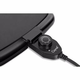 Boyel Living 1200W Electric Nonstick Griddle, Large 16x10 Inch Square Countertop Grill with Warming Function, Black thumbnail 6