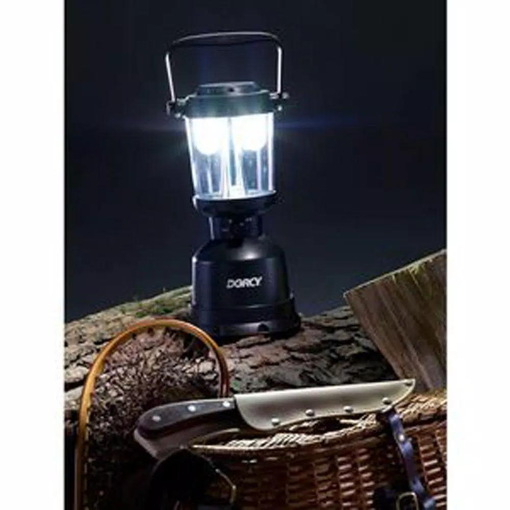 Dorcy 400 Lumen LED Twin Globe Lantern, Waterproof & Submersible, Green
