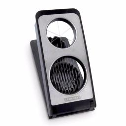 HOUSEHOLD ESSENTIALS Leifheit 3-in-1 Stainless Steel Egg Slicer - Wedges, Round, and Oval Slices thumbnail 2