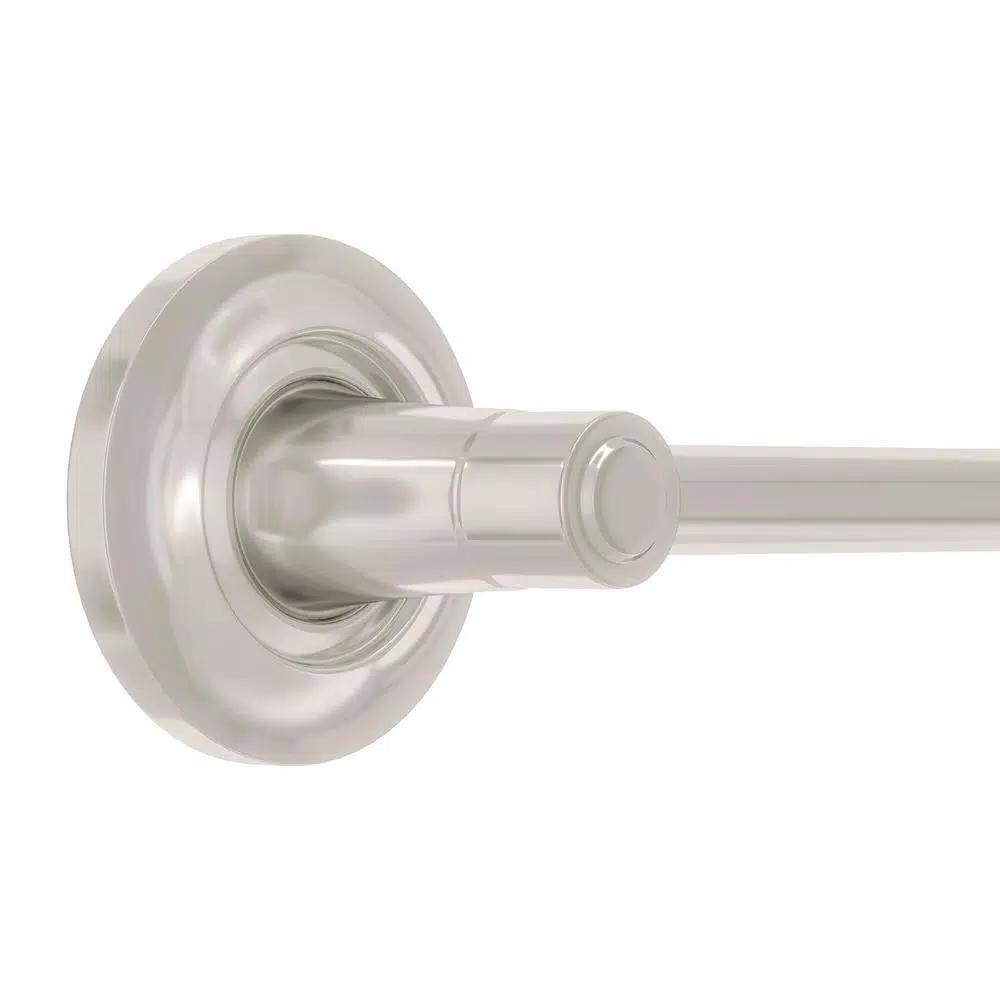 Glacier Bay Cooperton 24 in. Single Towel Bar, Brushed Nickel Zinc Alloy