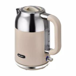 Kalorik 1.7L Retro Electric Kettle, 7-Cup Mid-Century Design, Cream thumbnail 1