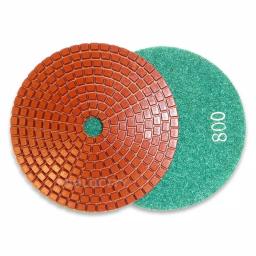 Toolocity JHX 4 in. Metal Bond Diamond Polishing Pad Set with Semi-Rigid Back Holder for Granite and Concrete thumbnail 8