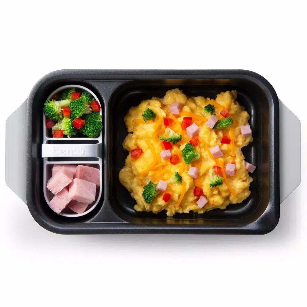 Presto Electric Bento Box Steamer & Ramen Noodle Cooker, 1.75 Cup, White