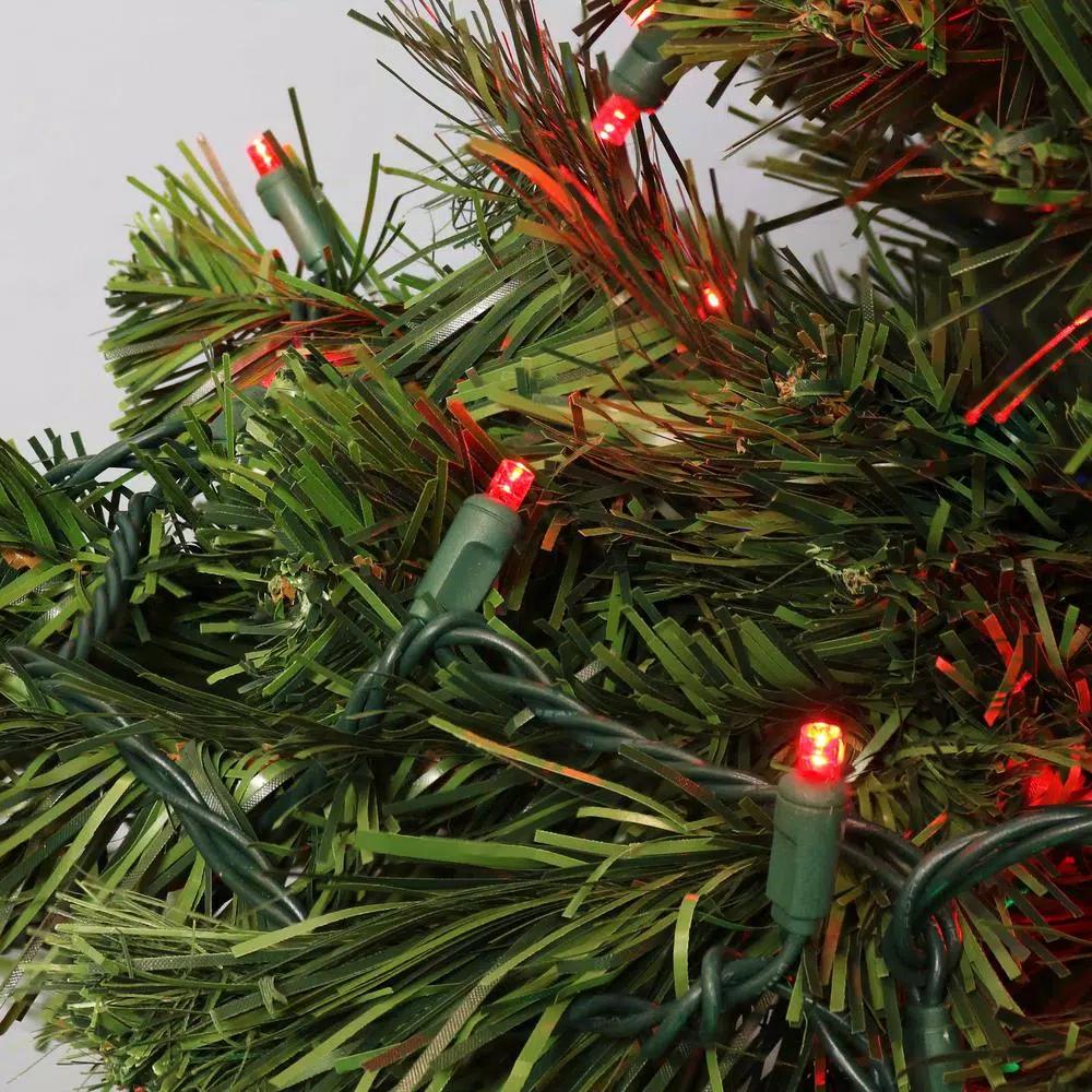 Sunnydaze Decor 22 ft. Red LED Angle Novelty String Lights, 70-Count, Indoor/Outdoor