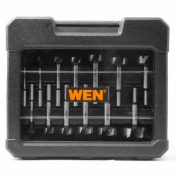 WEN 14-Piece Forstner Bit Set with Carrying Case, High Carbon Steel thumbnail 4