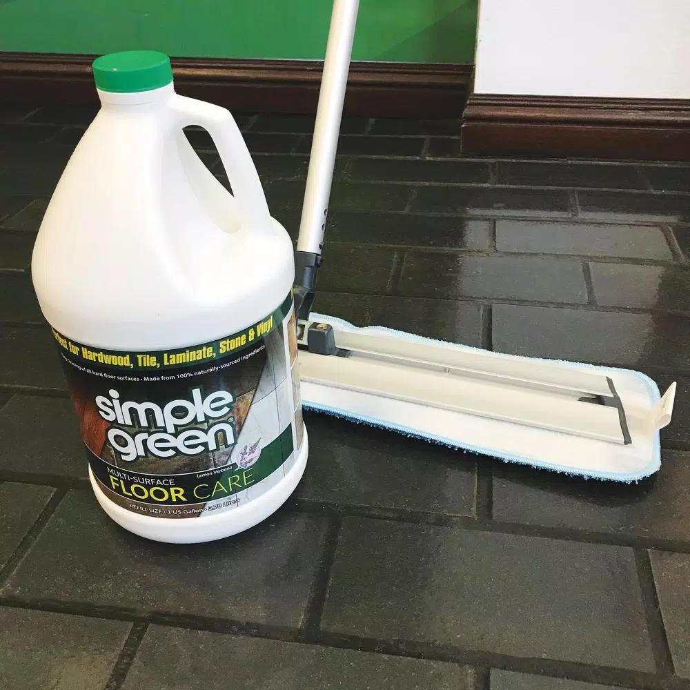 Simple Green Multi-Surface Floor Care Cleaner, Lemon Verbena, 128 oz.