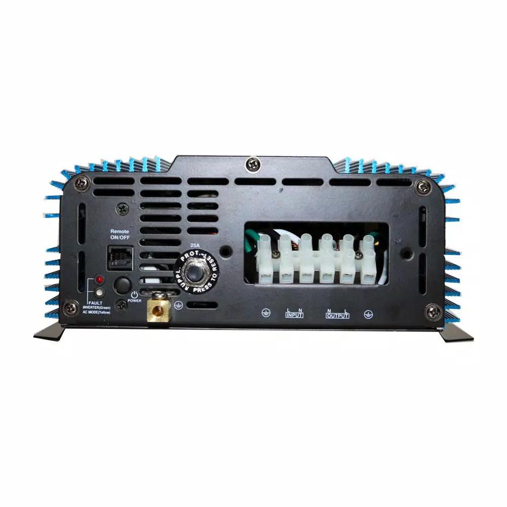 AIMS POWER 1200W Pure Sine Wave Inverter with Automatic Transfer Switch, 12V DC to 120V AC, ETL Listed