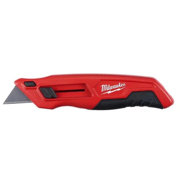 Milwaukee Side Slide Utility Knife with Metal Body and Blade Storage