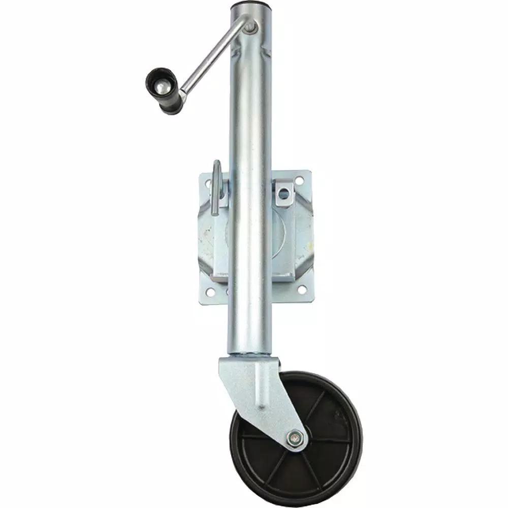 Ultra-Fab Products Sidewind Swivel Tongue Jack - 1,000 lbs. Capacity - Heavy-Duty Steel
