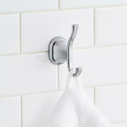 Glacier Bay Treyburn Double Robe Hook in Chrome thumbnail 3