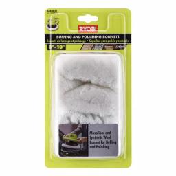 RYOBI 18V ONE+ 6 in. Cordless Buffer Tool Only with 2-Piece Microfiber and Synthetic Fleece Bonnet Set thumbnail 7