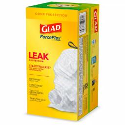 Glad ForceFlex 13 Gallon Tall Kitchen Drawstring Trash Bags with Febreze Gain Original Scent, 40 Count thumbnail 10