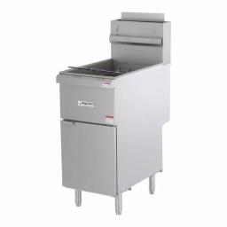 Magic Chef 35 Qt. Stainless Steel Commercial Natural Gas Deep Fryer, 120,000 BTU, 4 Burners thumbnail 10
