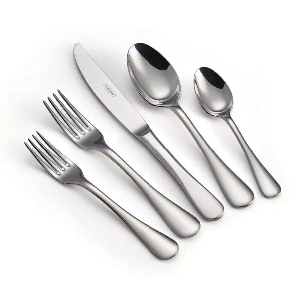 Tramontina Classic 45-Piece 18/10 Stainless Steel Flatware Set, Service for 8