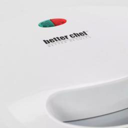 Better Chef Belgian Waffle Maker, 2-Slice Non-Stick Countertop Waffle Iron, White thumbnail 2