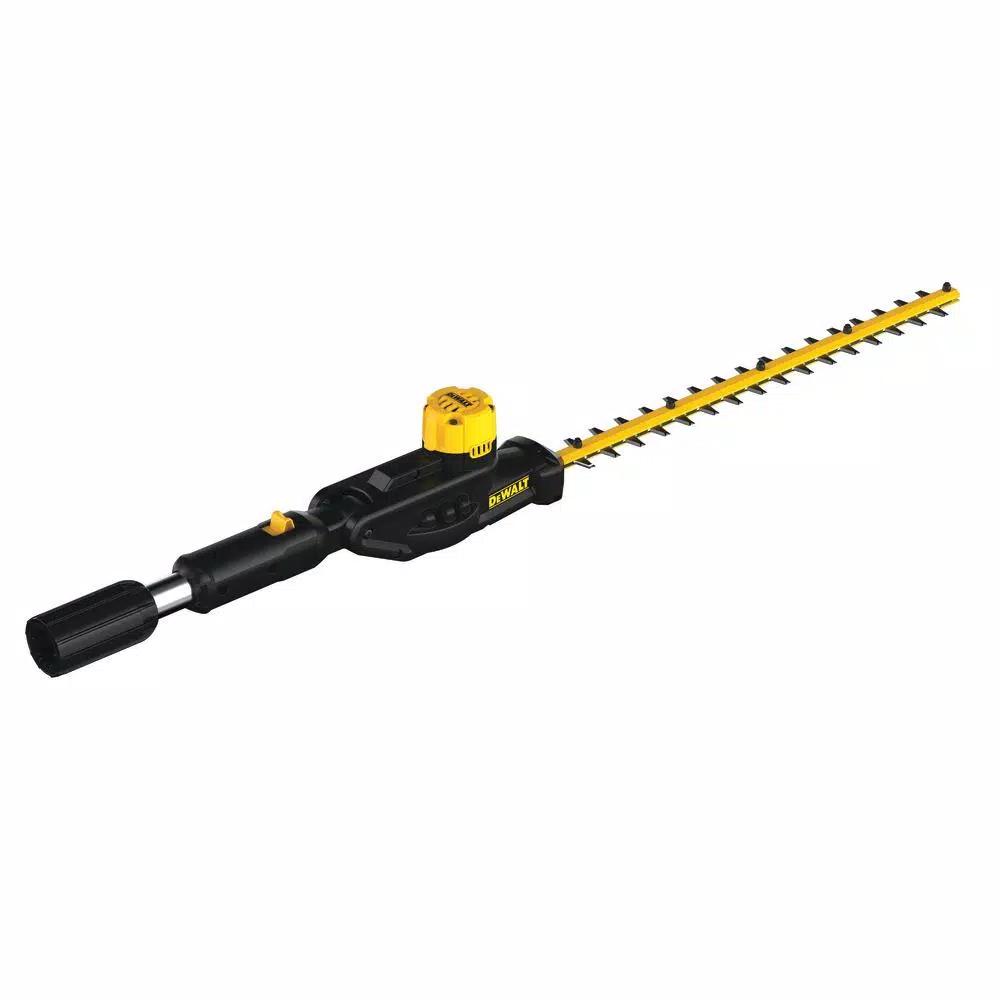 DEWALT 20V MAX Pole Hedge Trimmer Head Attachment with 22 in. Articulating Blades