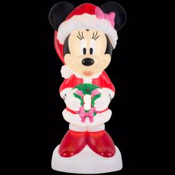 Gemmy Disney Minnie Mouse Lighted Blow Mold Outdoor Holiday Decor with Gifts thumbnail 3