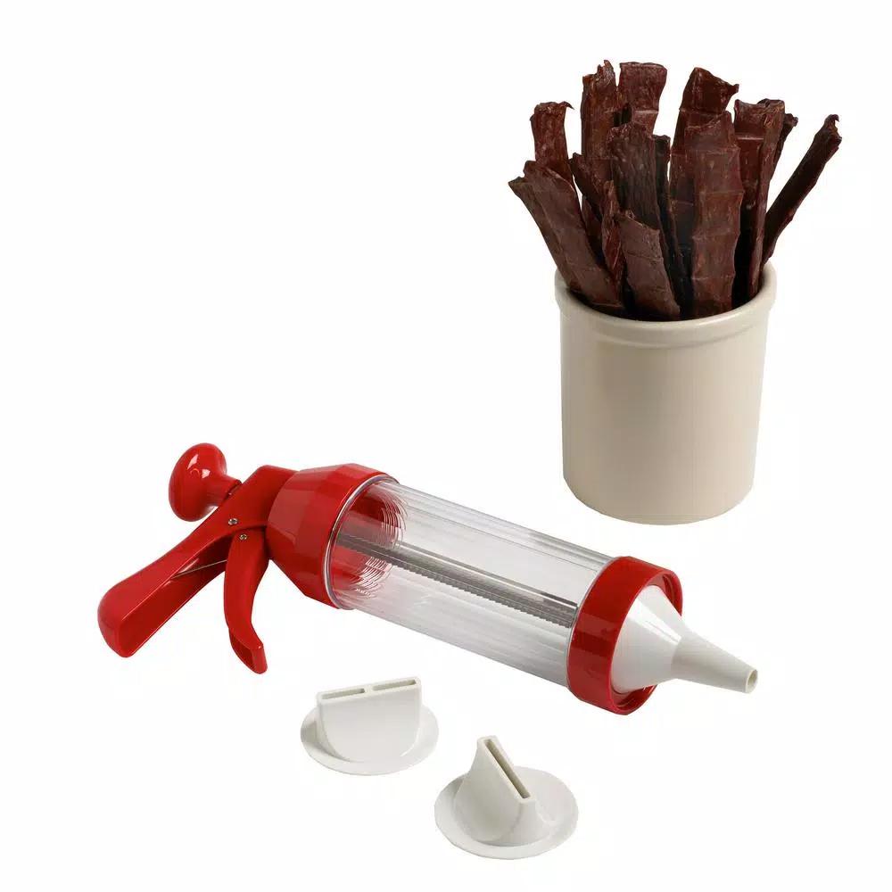 Nesco Jumbo Jerky Works Jerky Gun with Seasoning Kit