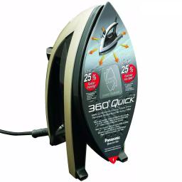 Panasonic Concept 360° Quick Steam and Dry Iron, 1500W, Gray thumbnail 3