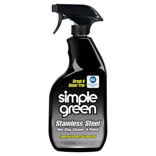 Simple Green Stainless Steel Cleaner, 32 oz. Liquid Spray
