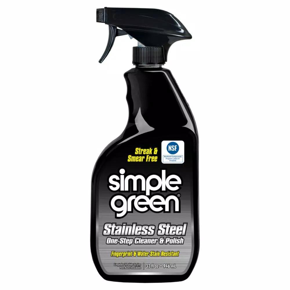 Simple Green Stainless Steel Cleaner, 32 oz. Liquid Spray