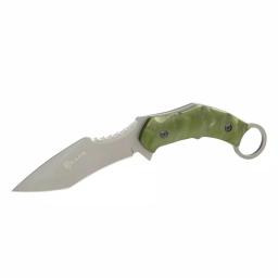 Sheffield REAPR SLAMR 4.75 in. Fixed Blade Drop Point Knife with Aluminum Handle thumbnail 1