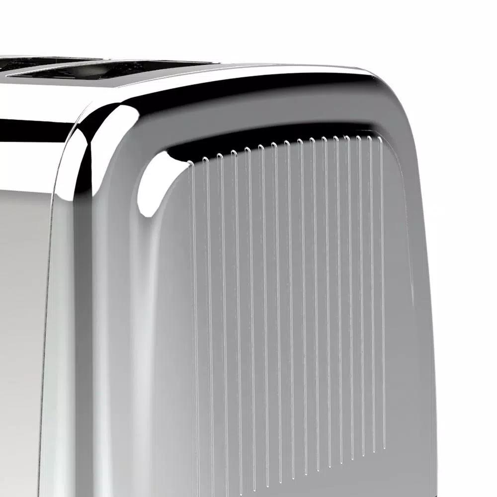 Brentwood Appliances 2-Slice Extra-Wide Slot Silver Toaster