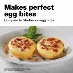 Hamilton Beach Egg Bites and Poached Egg Maker, Grey thumbnail 5