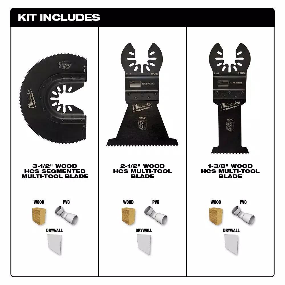 Milwaukee OPEN-LOK 29-Piece Oscillating Multi-Tool Blade & Sandpaper Variety Pack