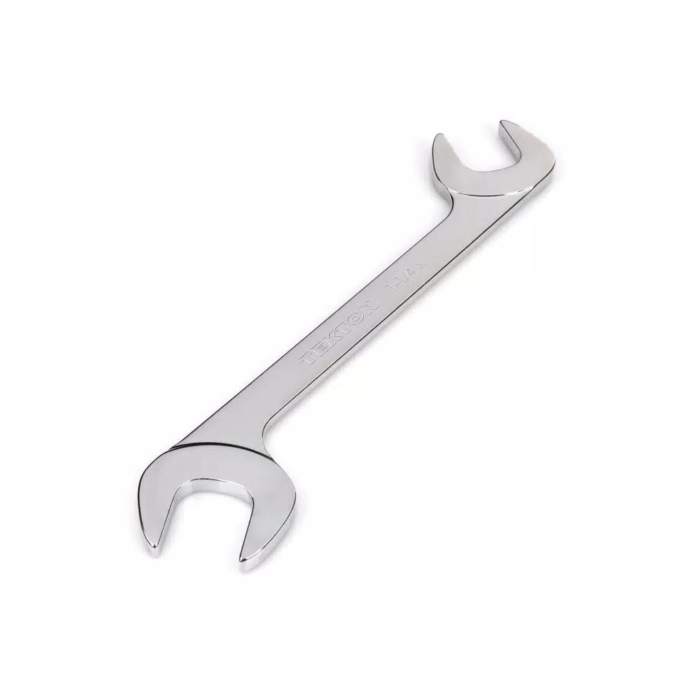 TEKTON 1-1/4 in. Double Open End Angle Head Wrench, 60° Offset