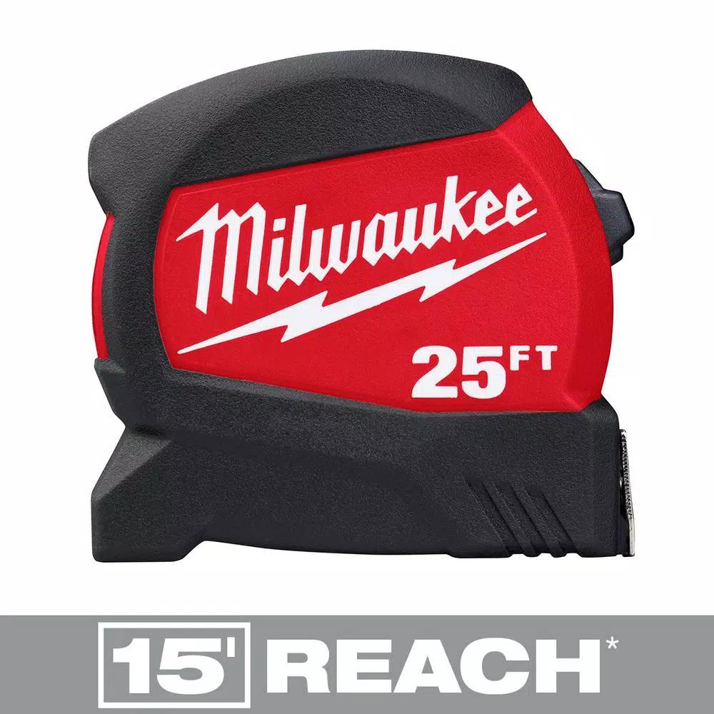 Milwaukee Torque Lock Locking Pliers Set & 25 ft. Compact Tape Measure Combo