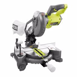 RYOBI ONE+ 18V Cordless 7-1/4 in. Compound Miter Saw Kit with (2) 3.0 Ah LITHIUM+ HP Batteries and Dual Chemistry Charger thumbnail 3