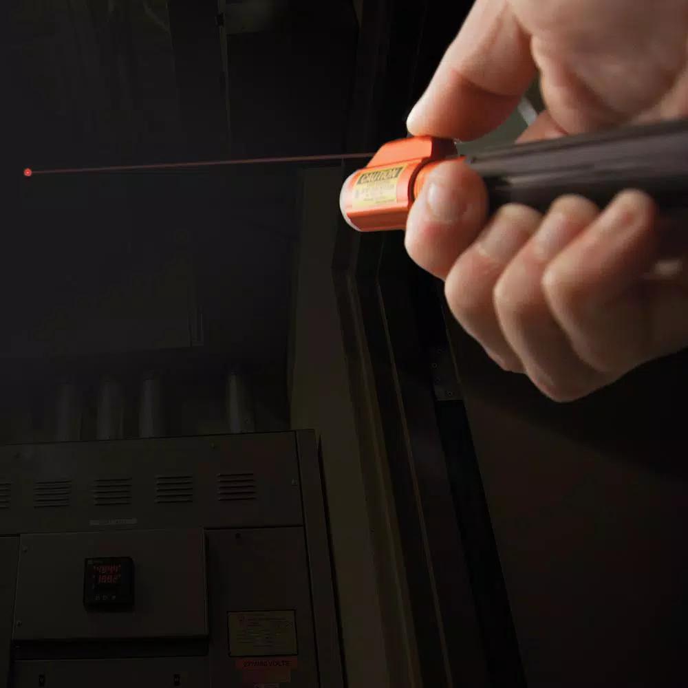 Klein Tools Inspection Penlight with Laser, 45 Lumens, LED, Orange/Black