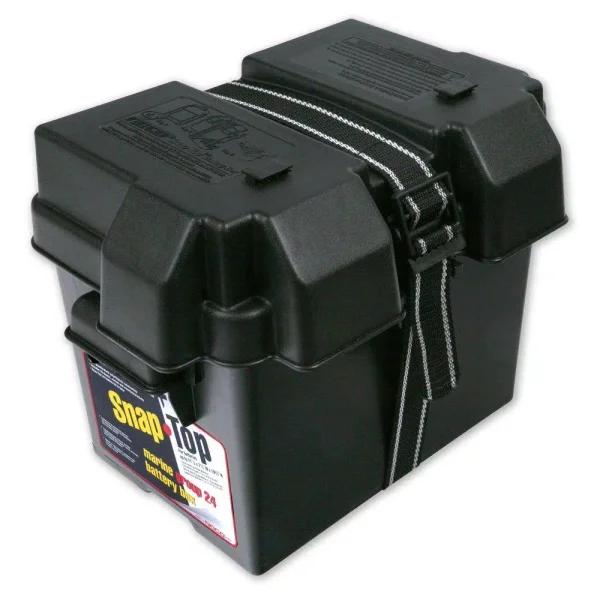 NOCO HM300BK Group 24 Snap-Top Battery Box for Marine, RV, and Automotive Use