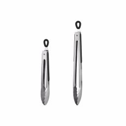 Fox Run Stainless Steel Tongs Bundle with Polypropylene Grips thumbnail 2