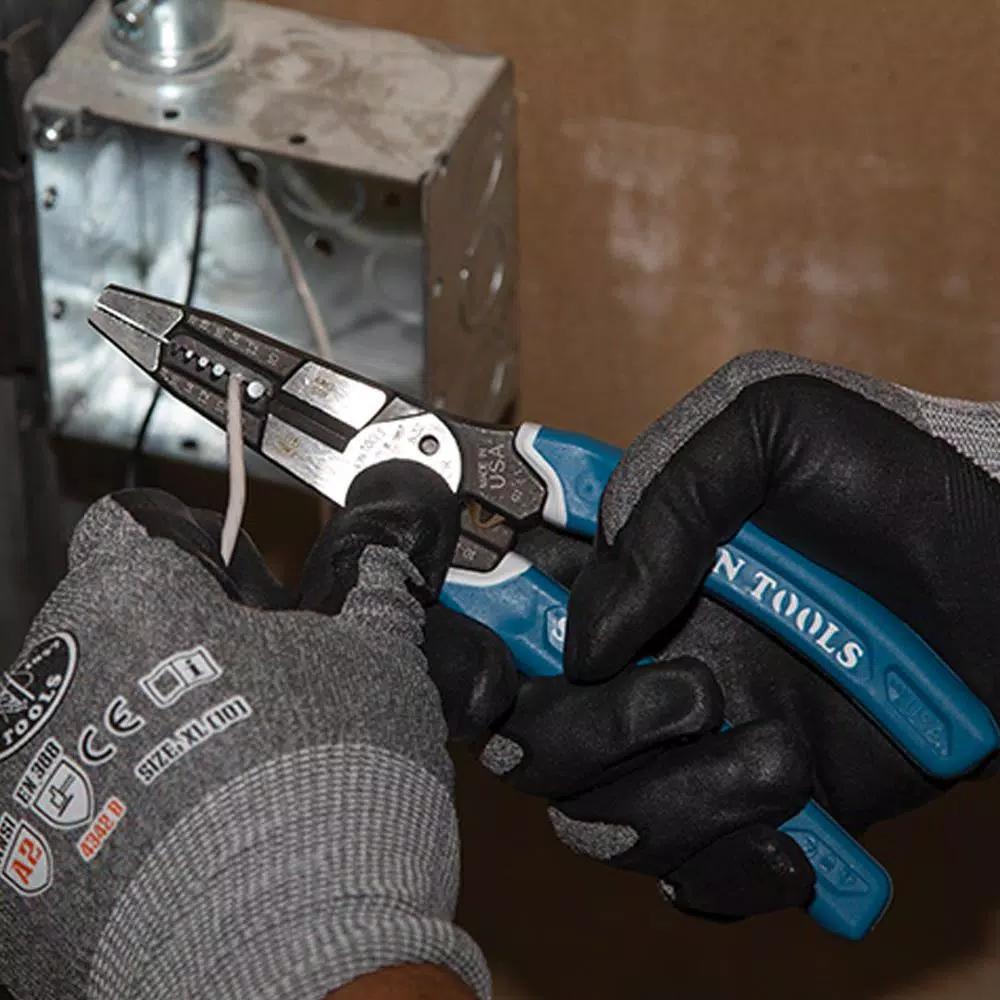 Klein Tools Klein-Kurve Heavy-Duty Wire Stripper Crimper Multi-Tool