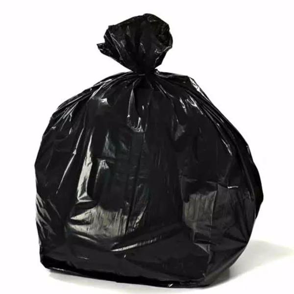 Plasticplace 55 Gallon Black Trash Bags, 1.5 Mil Heavy Duty, Rubbermaid Compatible, 100 Count Case