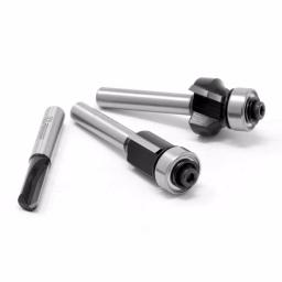 WEN 3-Piece Carbide Tipped Router Bit Set with Heat-Treated HSS Design thumbnail 2