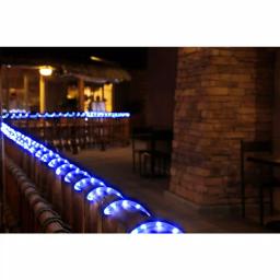 DEERPORT DECOR Blue LED Rope Light 360° Directional Shine, Indoor/Outdoor, 16 ft. (2-Pack, 32 ft. Total) thumbnail 4
