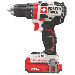 Porter-Cable 20V MAX Brushless Cordless 1/2 in. Drill/Driver Kit with 2 1.5 Ah Batteries and Charger thumbnail 2