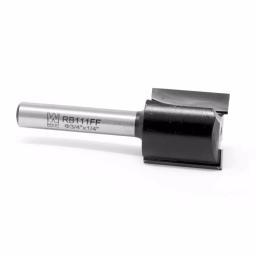 WEN 3/4 in. Straight 2-Flute Carbide Tipped Router Bit with 1/4 in. Shank thumbnail 1