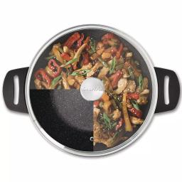 Starfrit The Rock Electric Multi-Pot Wok with Nonstick Cast-Aluminum Body and Bakelite Handles thumbnail 2