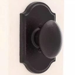 Weslock Molten Bronze Oil-Rubbed Bronze Premiere Durham Half-Dummy Doorknob thumbnail 3
