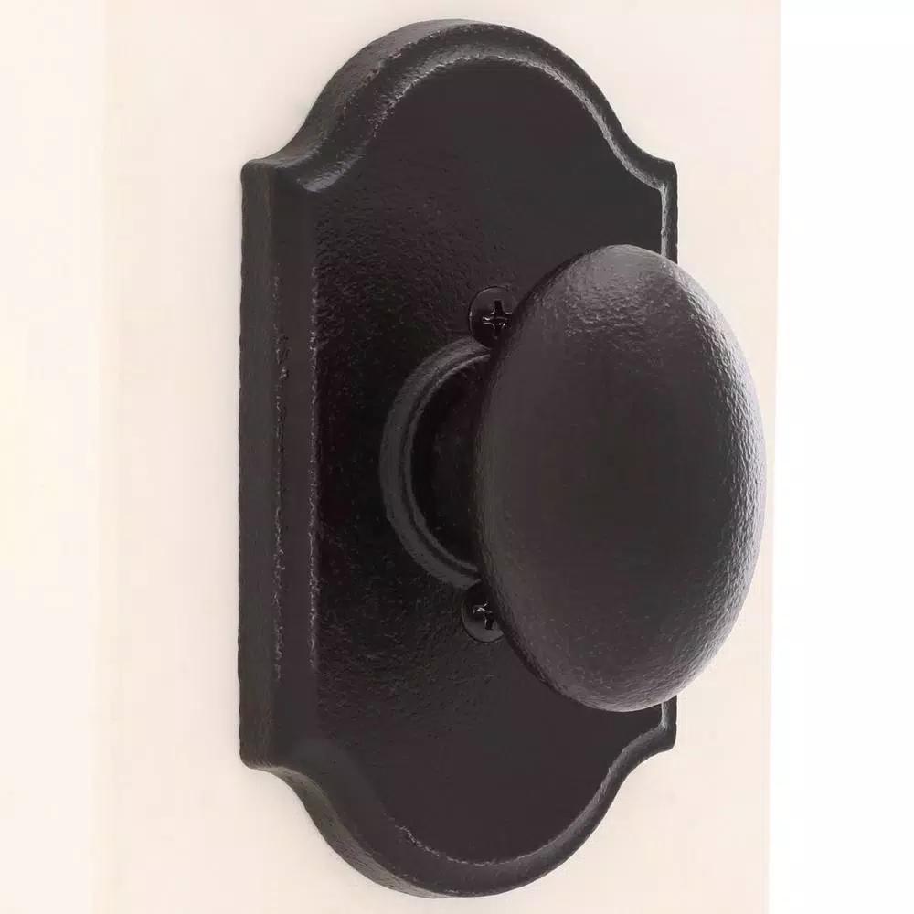 Weslock Molten Bronze Oil-Rubbed Bronze Premiere Durham Half-Dummy Doorknob