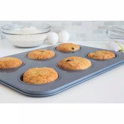 Fox Run Preferred Non-Stick Large Muffin Top Pan, 6-Cup Carbon Steel thumbnail 3